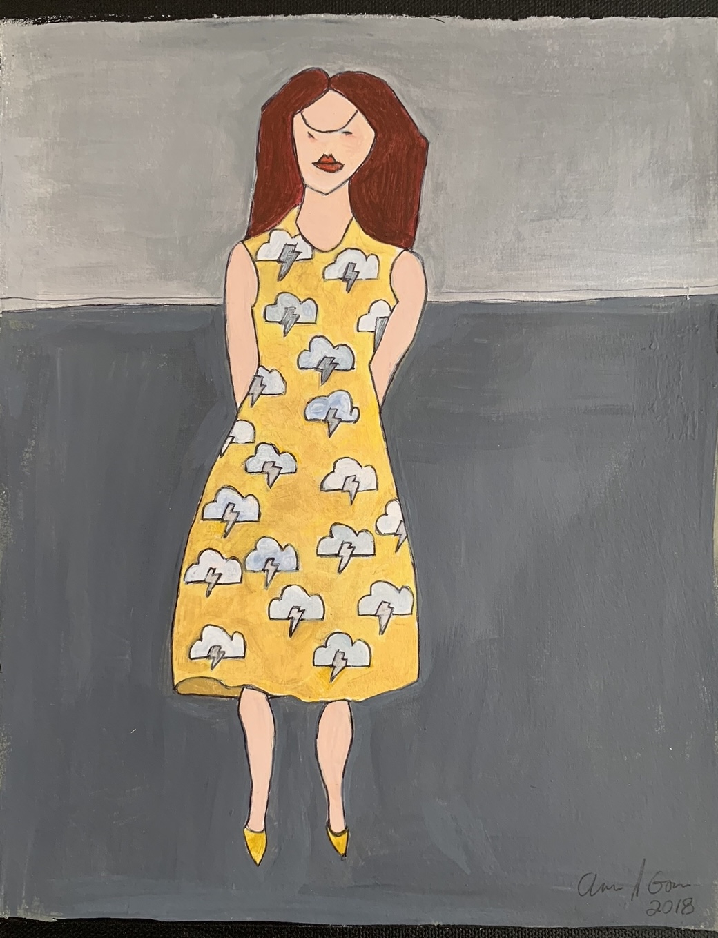 Weather Girl - Thunderstorms by Anna Jewel Gove