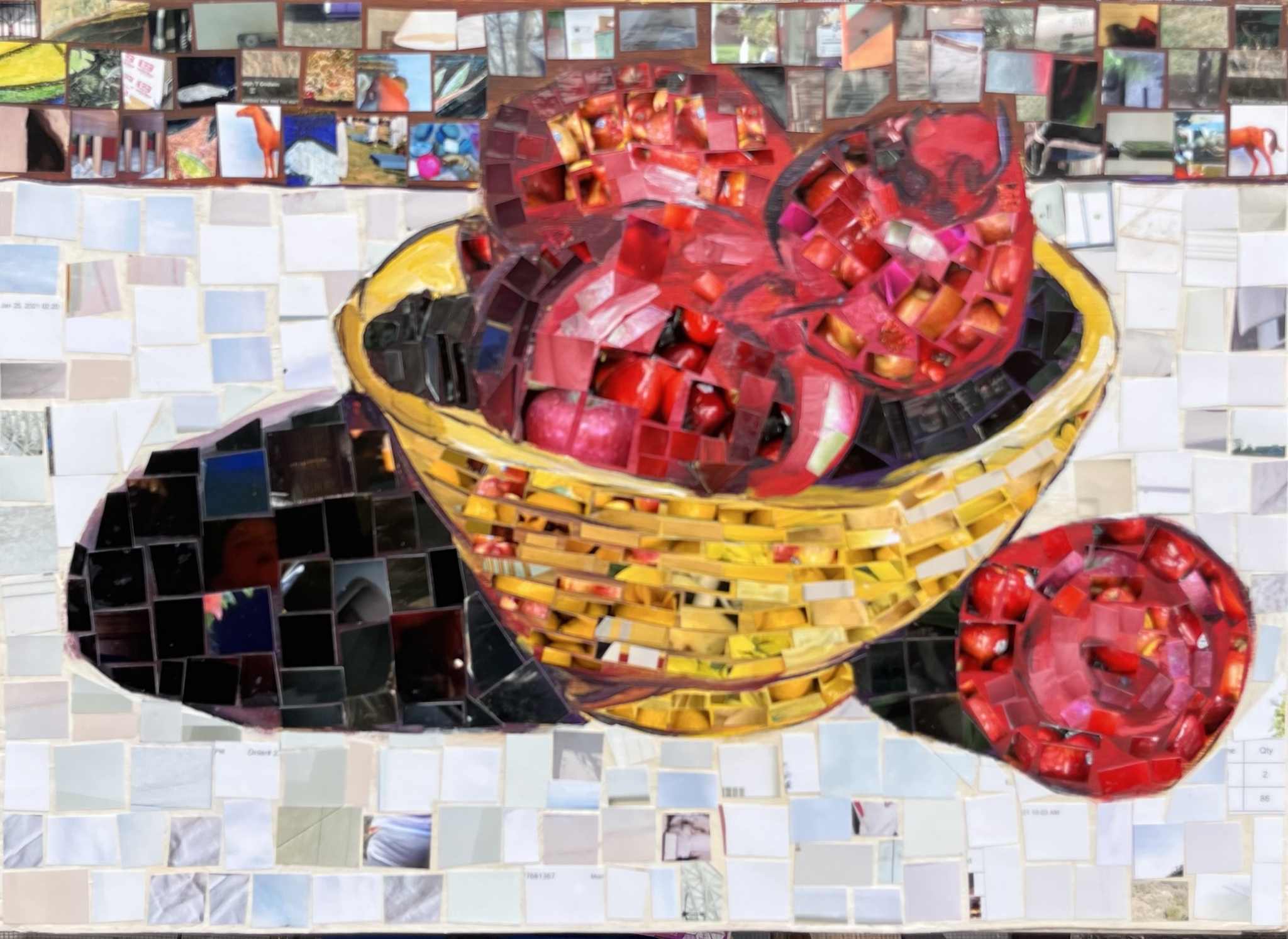 Click here to view Big bowl of apples by Anna Jewel Gove